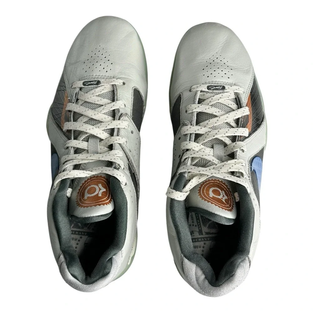 Nike Kevin Durant KD 3 Easy Money Silver Steam Blue Jay FJ0980-001 Sz US 9 Men